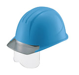 谷沢製作所　エアライト搭載シールド面付ヘルメット　帽体色（ブルー）ひさし色（グレー）ST#161VJ-SH(EPA)【B-1／V-2】　1個