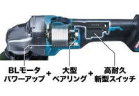 makita　マキタ　充電式ディスクグラインダ　セット品　GA001GRDX