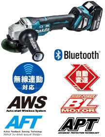 makita　マキタ　充電式ディスクグラインダ　セット品　GA418DRGX