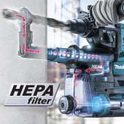 makita　マキタ　充電式ハンマドリル　セット品　28mm　HR001GRDX