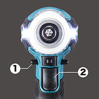 makita　マキタ　充電式インパクトドライバ　セット品　TD172DRGXB　ブラック