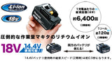 makita　マキタ　充電式鉄筋結束機　セット品　TR180DRGX（6.0Ah）
